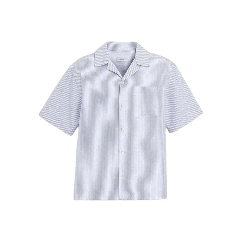 COACH Shirts Men Blue-0