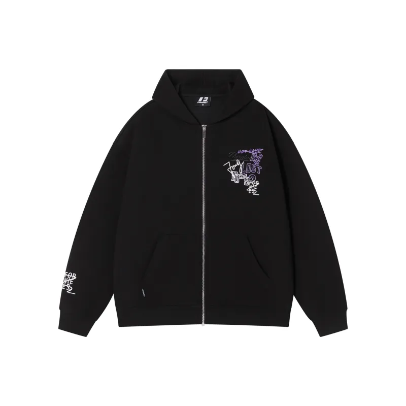 FORNINES Sweatshirt Jacket Unisex-14