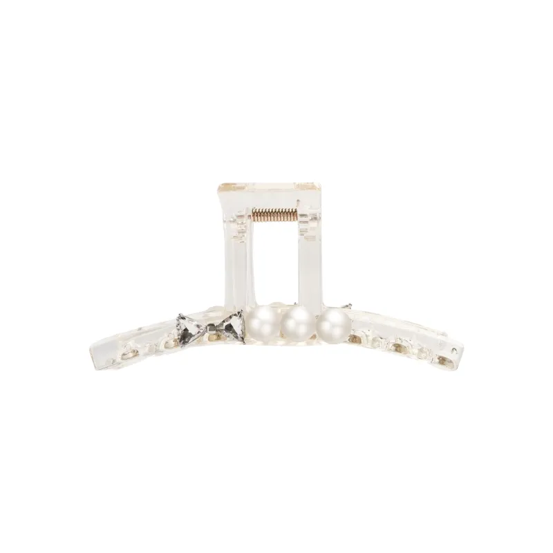 KEYS VIA Copper Alloy, Faux Pearl, Artificial Crystal, Acrylic Hair Clips Women's-0