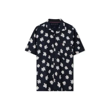 Tommy Hilfiger Mono Flower Linen Shirt