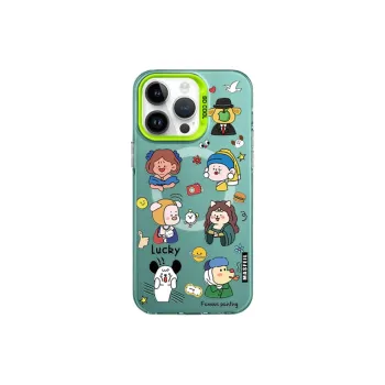 Marsfield Acrylic Material Magnetic Case Abstract Famous Painting Phone Cases Compatibility Apple 16/15/14 Pro/Pro Max