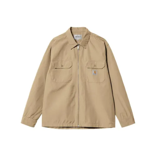 Carhartt WIP Craft Zip Shirt Shirt Men's Khaki