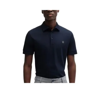 HUGO BOSS FW24 Polo Shirt Men's Dark Blue