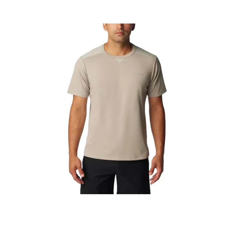 Columbia Black Mesa Men's Black Mesa™ Short Sleeve Crew Shirt Shirt Men's Khaki-0