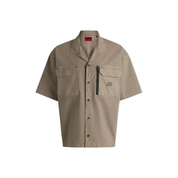 HUGO BOSS Shirts Men Khaki