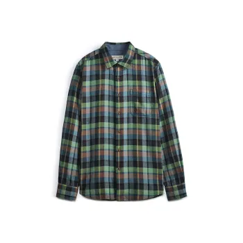 MCS Shirts Men Light Green
