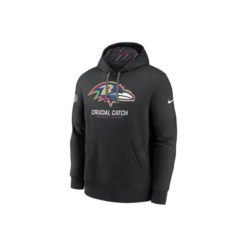 Nike Baltimore Ravens Crucial Catch Club Men's Nike Nfl Pullover Hoodie