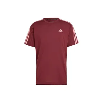Adidas Free Shipping With AdiClub Own The Run 3 Stripes Tee