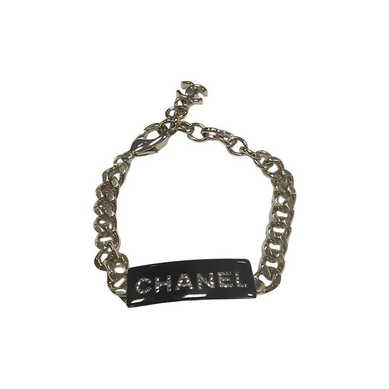 CHANEL Bracelets Unisex Black/Gold-0