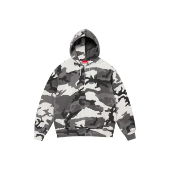 Supreme Work Zip Up Hooded Sweatshirt
