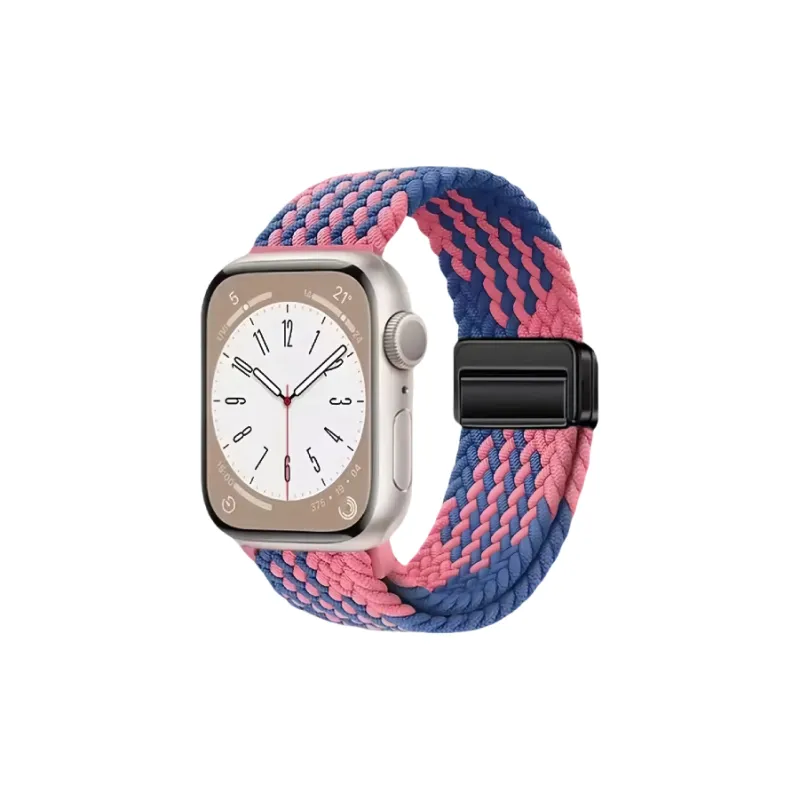 LEAPRUN Watch Band Apple Compatibility Nylon Material-5