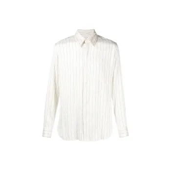 DRIES VAN NOTEN Striped Silk Shirt