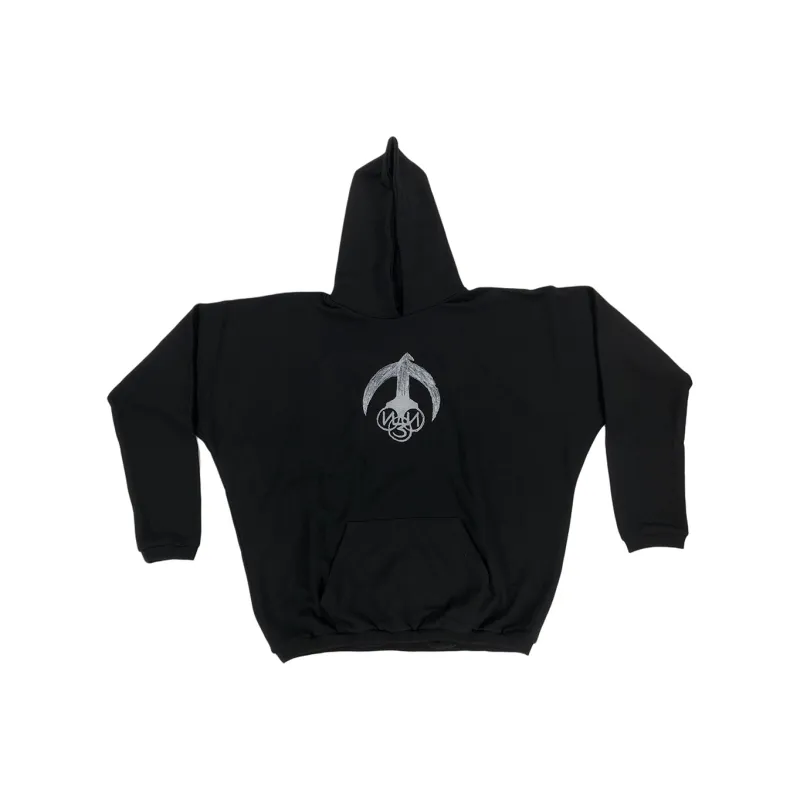 YEEZY VULTURES Album Peripheral Series Sweatshirts Unisex Black-0