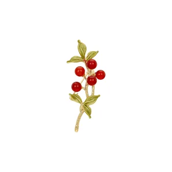 JAY Copper Alloy Brooches Women's