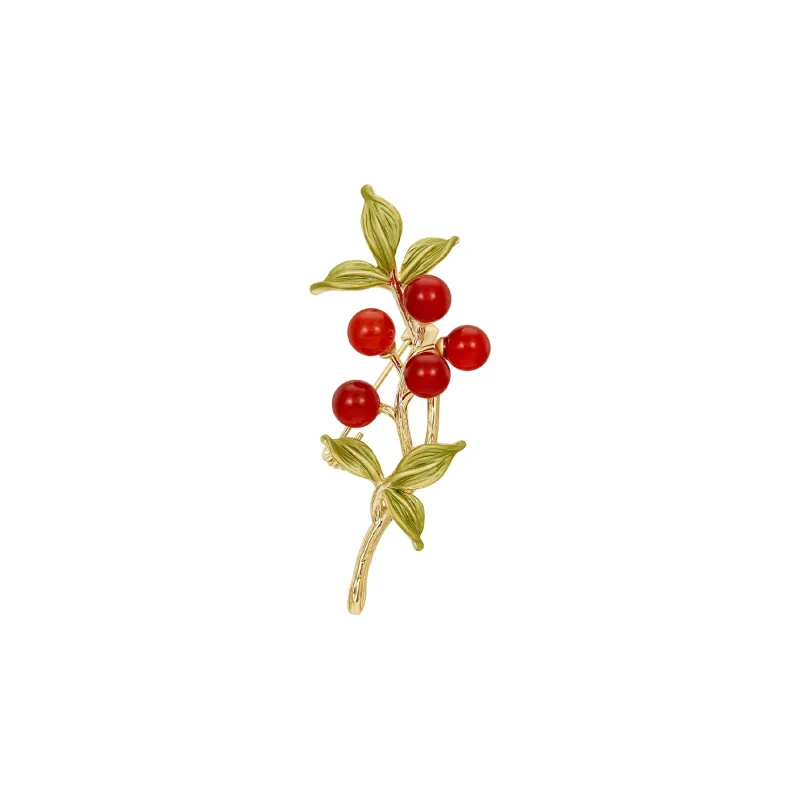 JAY Copper Alloy Brooches Women's-0