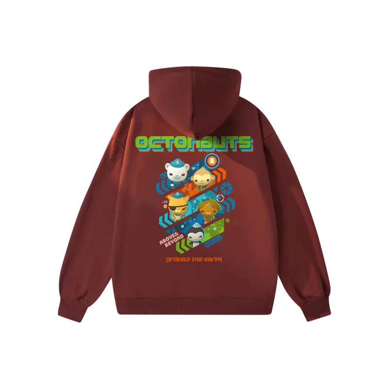 Small Columns Under The Sea Hoodie Unisex-10