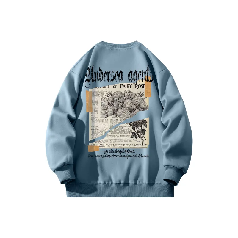 Small Columns Under The Sea Sweatshirt Unisex-14