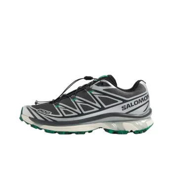 END. x SALOMON XT 6 Anti Slip Wear Resistant Low Top Casual Running Shoes Unisex Gray Black Green