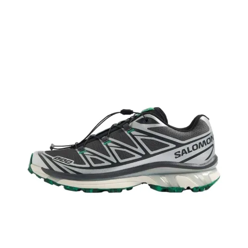 END. x SALOMON XT 6 Anti Slip Wear Resistant Low Top Casual Running Shoes Unisex Gray Black Green