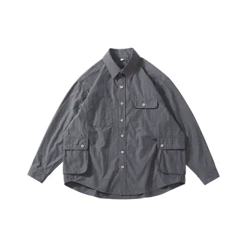 SET FUNS Style Shirt Spring And Fall Season Unisex