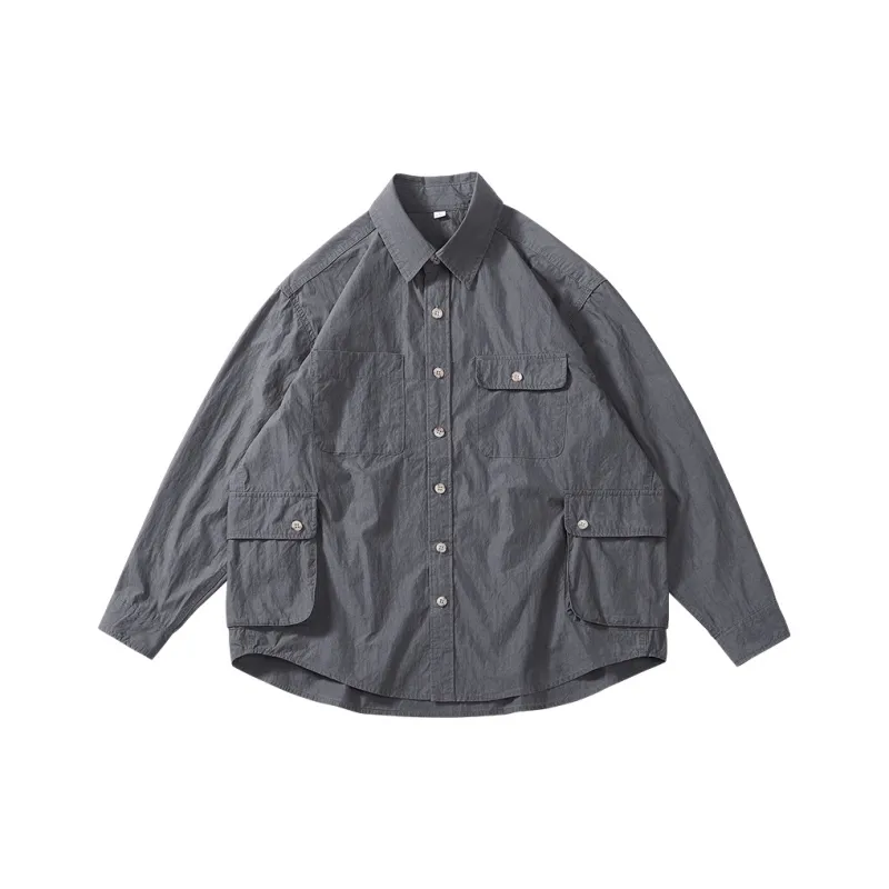 SET FUNS Style Shirt Spring And Fall Season Unisex-0