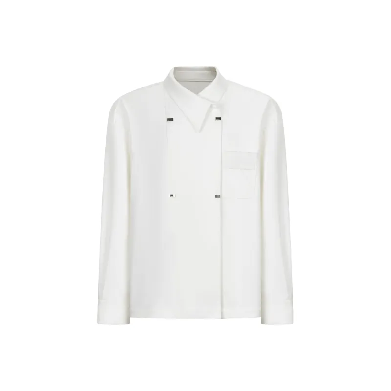 TIWILLTANG Shirt Unisex Morning Mist White-0