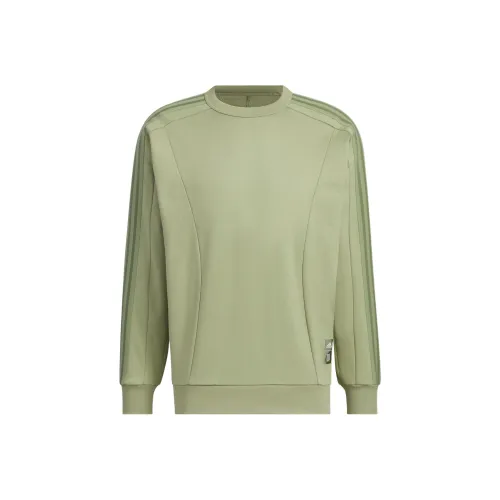 Adidas Wuji Series SILKY SWEATSHIRT Men Tent Green