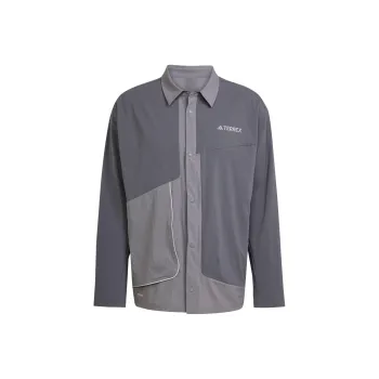Adidas TerrexXPLORIC AEROREADY SHIRT Men's Dark Gray/Gray
