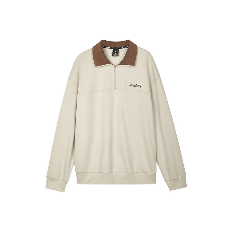 Skechers Sports Life Collection Sweatshirt Unisex Light Brown-0