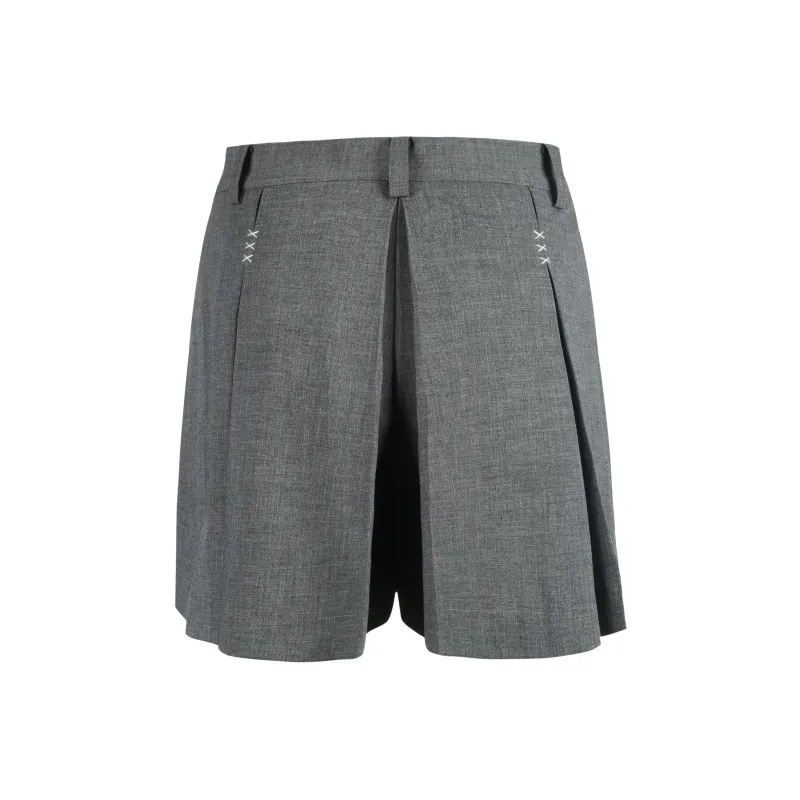 Valeria Obbaco Casual Short Skirts Women's Gray-1