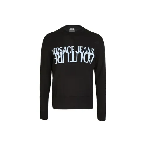 VERSACE JEANS COUTURE Knitwear Men's Black