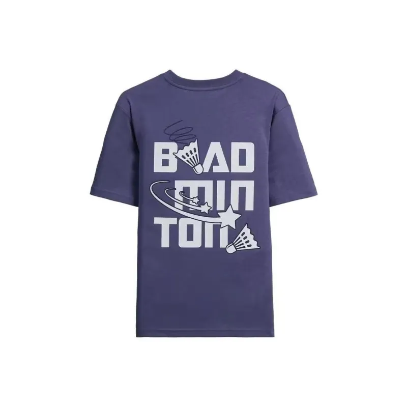 Kawasaki Vintage Collection Badminton Jersey Unisex Gray Purple-1