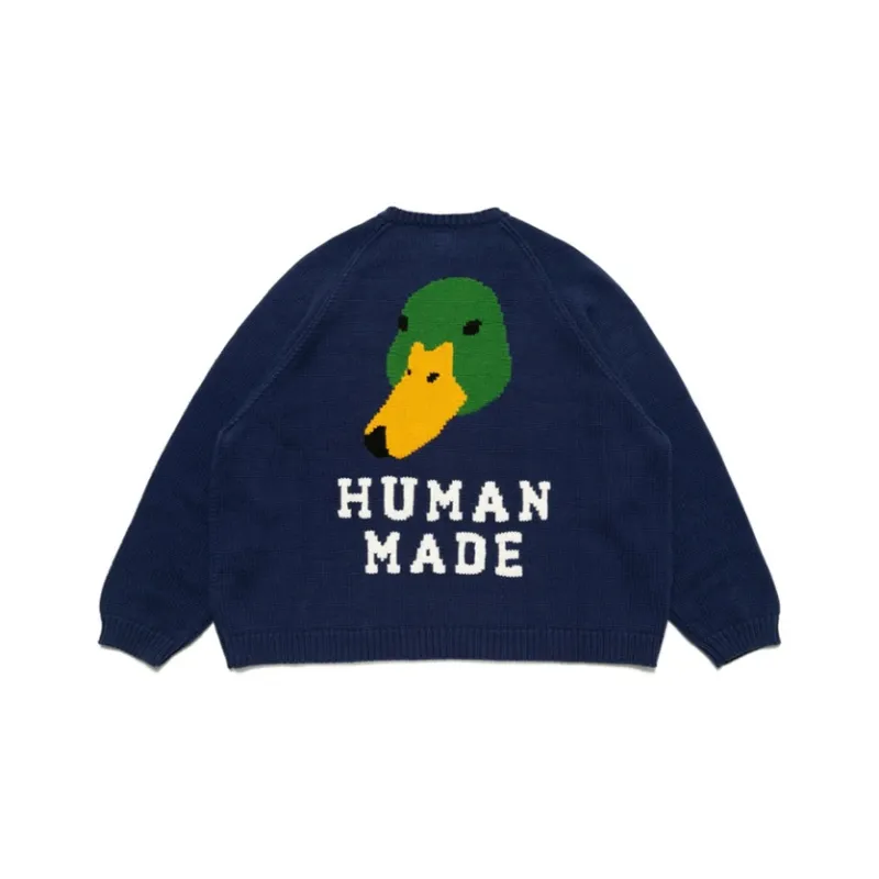HUMAN MADE Sweaters Unisex Dark Blue-0