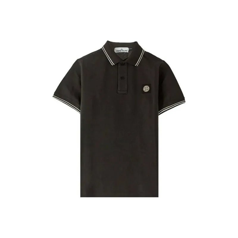 STONE ISLAND Polo Shirt Men's Charcoal-0