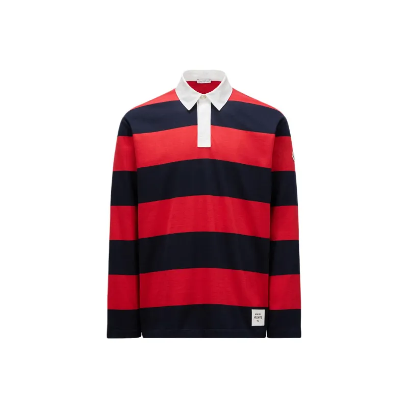 Moncler Long Sleeve Polo-0