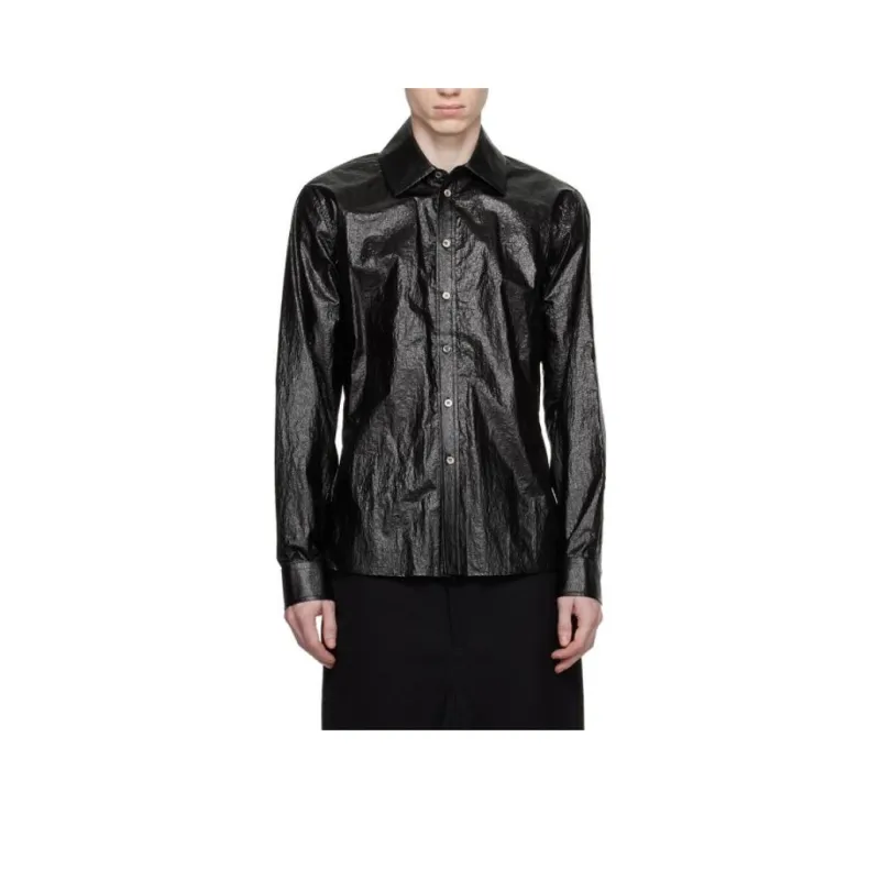 WALTER VAN BEIRENDONCK Shirt Men's Black-0