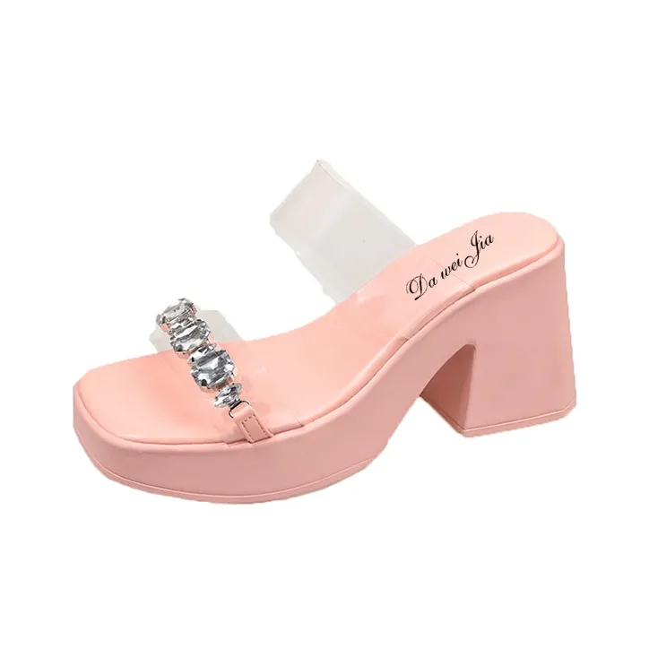 Dawei's House EVA Slip Resistant Abrasion Resistant Antibacterial Slide Slippers Women's-6
