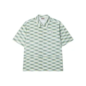 FILA x MAISON KITSUNE ORIGINALE Shirt Men's Light Turquoise L G
