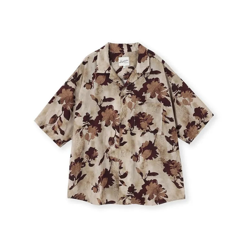KORAKUBLUE Shirt Unisex Maple Leaf Brown-0