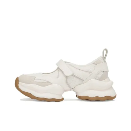 73Hours Low Top Casual Shoes Women's White Gray