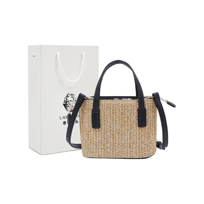 Old Man's Head Fabric Handbag Regular Women's Multicolor-9