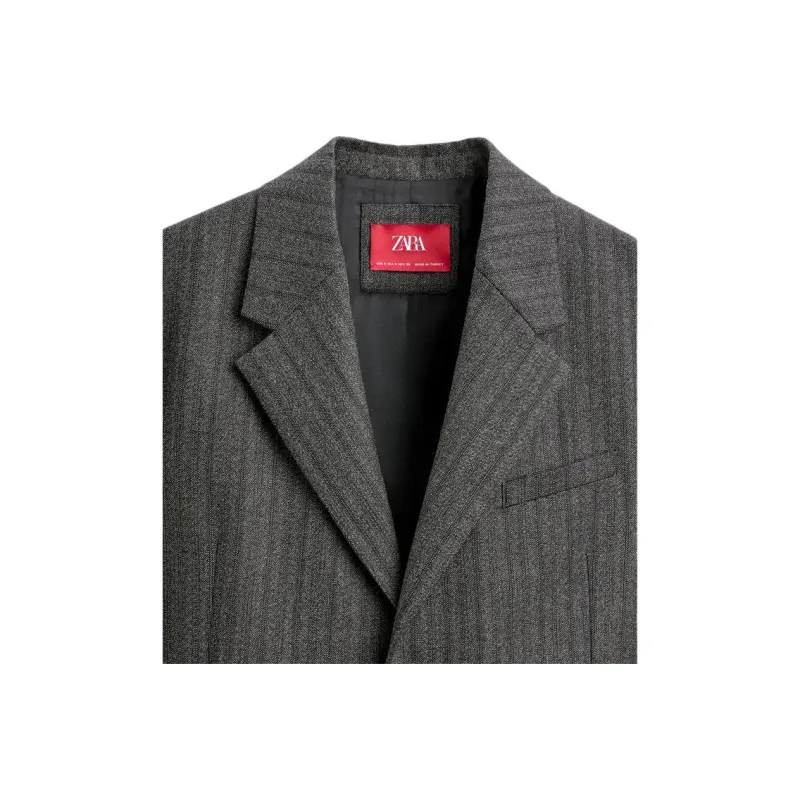 ZARA Harry Lambert Co brand Business Suits Unisex Dark Gray-5