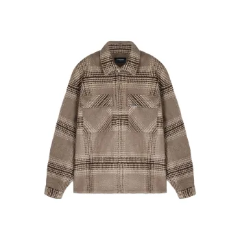 REPRESENT Represent Flannel Shirt Shirt Men's Brown