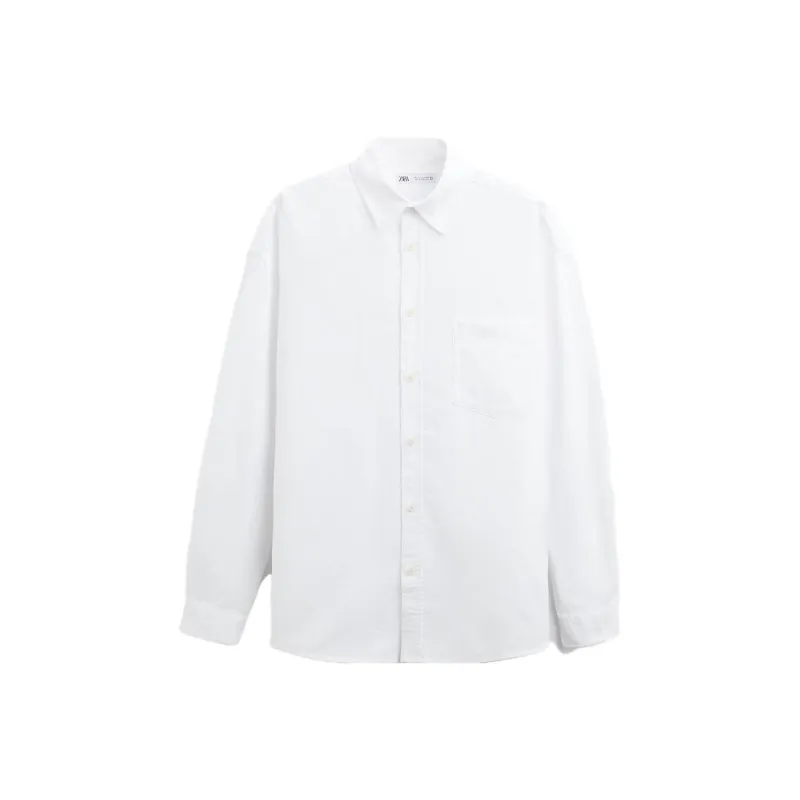 ZARA Shirts Men White-0