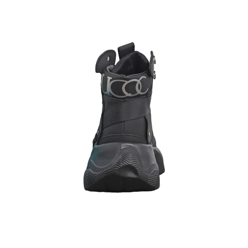 Banas UCOC Collaboration Height Increasing Abrasion Resistant High Top Casual Shoes Men's-3