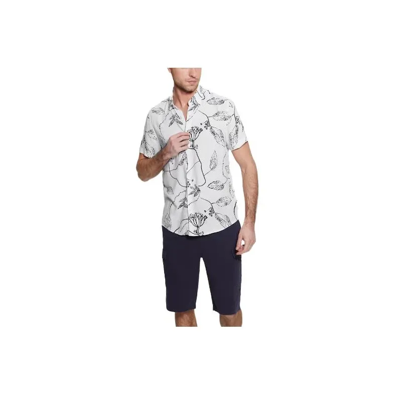 GUESS Shirts Men White-0