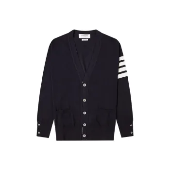 THOM BROWNE 4 Bar Buttoned Cardigan