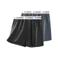 [2 Motoiri-Letter Solid Color Waistband]Black/Haze Blue