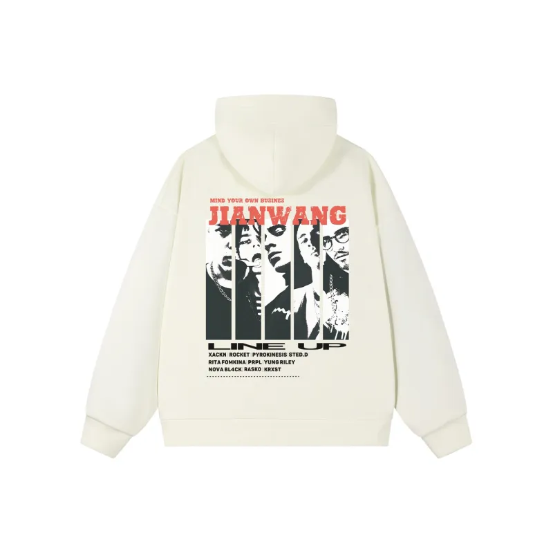 JIANWANG Sweatshirts Unisex-4
