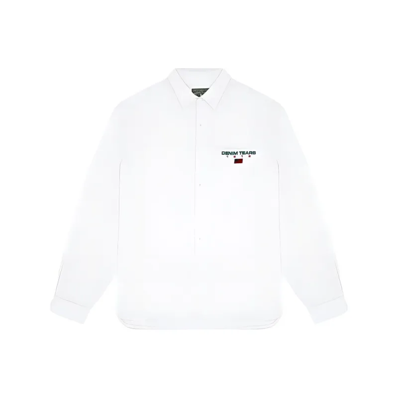 Denim Tears Shirts Unisex White-0